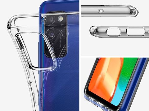 Etui Spigen Liquid Crystal do Samsung Galaxy A41 Crystal Clear
