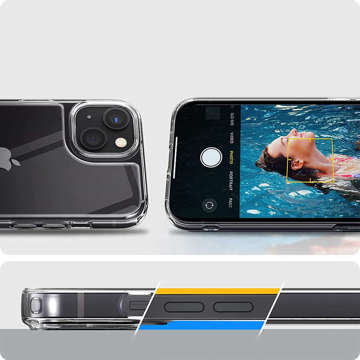 Etui Spigen Quartz Hybrid do Apple iPhone 13 Mini Crystal Clear