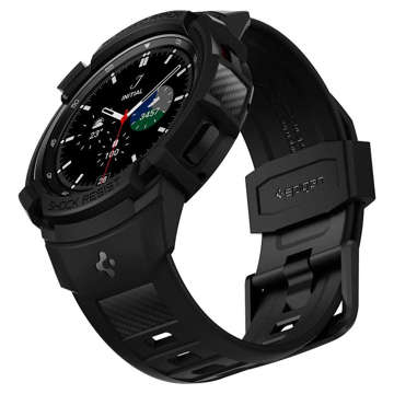 Etui Spigen Rugged Armor Pro do Samsung Galaxy Watch 4 Classic 46mm Matte Black