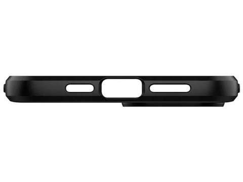 Etui Spigen Rugged Armor do Apple iPhone 12/ 12 Pro 6.1 Matte Black + Szkło Alogy