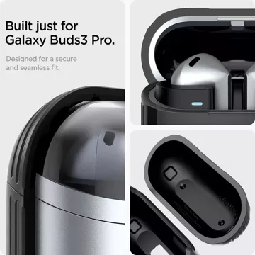 Etui Spigen Rugged Armor do Samsung Galaxy Buds 3 / 3 Pro Matte Black