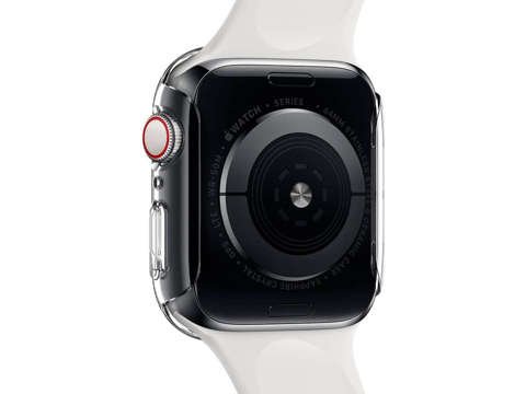 Etui Spigen Thin Fit do Apple Watch Series 4/5/6/SE 44mm Crystal Clear