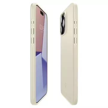 Etui Spigen Thin Fit do Apple iPhone 15 Pro Max Mute Beige