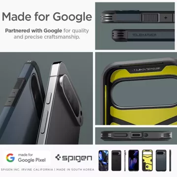 Etui Spigen Tough Armor do Google Pixel 9 Pro XL Metal Slate