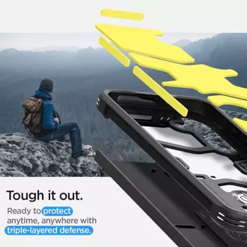 Etui Spigen Tough Armor do Samsung Galaxy S24+ Plus Black