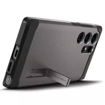 Etui Spigen Tough Armor do Samsung Galaxy S24 Ultra Gunmetal