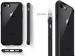 Etui Spigen Ultra Hybrid 2 Apple iPhone 7/8/SE 2022/2020 Black + Szkło Alogy