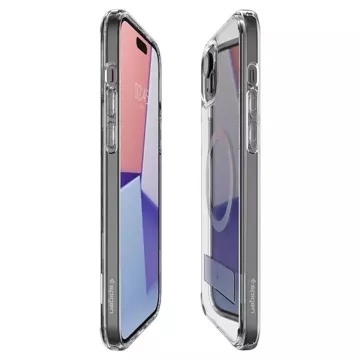 Etui Spigen Ultra Hybrid S MagSafe, crystal clear do iPhone 15 Plus