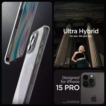 Etui Spigen Ultra Hybrid do Apple iPhone 15 Pro Space Crystal