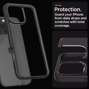 Etui Spigen Ultra Hybrid do Apple iPhone 16 Pro Matte Black