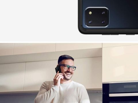 Etui Spigen Ultra Hybrid do Samsung Galaxy Note 10 Lite Matte Black