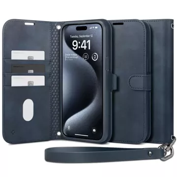 Etui Spigen Wallet ”S" Pro do Apple iPhone 15 Pro Navy