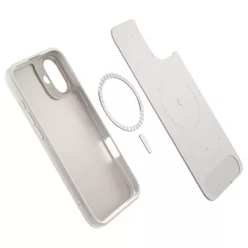 Etui Spigen do iPhone 16 Cyrill Kajuk Mag MagSafe Kremowy