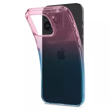 Etui Spigen lLquid Crystal do iPhone 15 Pro gradation pink