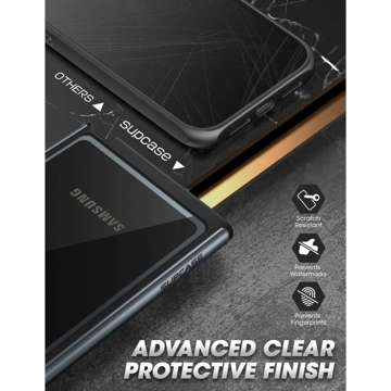 Etui Supcase UB Edge Pro do Samsung Galaxy S22 Ultra Black