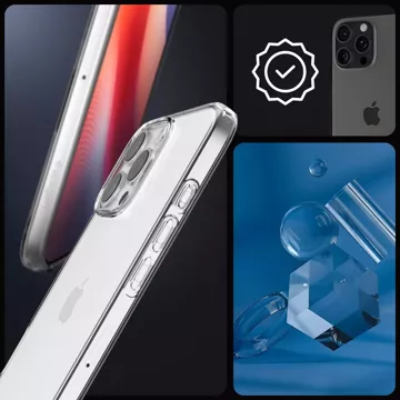 Etui + Szkło do iPhone 16 Pro  Max Spigen Liquid Crystal obudowa na telefon