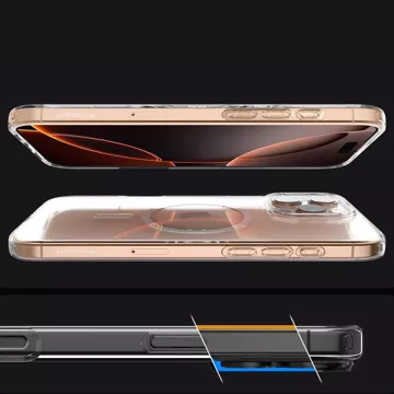 Etui + Szkło do iPhone 16 Pro Spigen Liquid Crystal Mag Magsafe obudowa ochronna na telefon Clear 