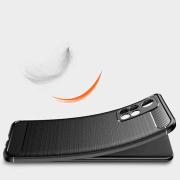 Etui TPUcarbon do Xiaomi Redmi Note 11S 5G / Poco M4 Pro 5G Black