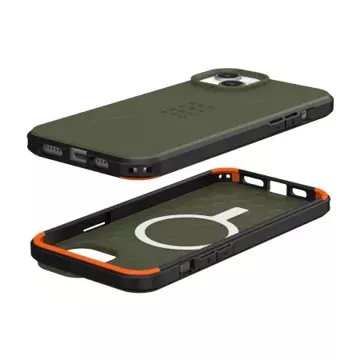 Etui UAG Civilian Magsafe - obudowa ochronna do iPhone 15 Plus (olive)