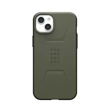 Etui UAG Civilian Magsafe - obudowa ochronna do iPhone 15 Plus (olive)