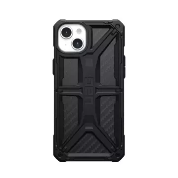 Etui UAG Monarch - obudowa ochronna do iPhone 15 Plus (carbon fiber)