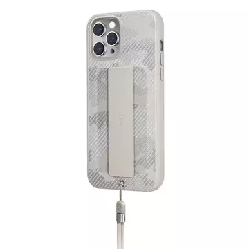 Etui UNIQ Heldro do iPhone 12 Pro Max 6,7" beżowy moro/ivory camo Antimicrobial