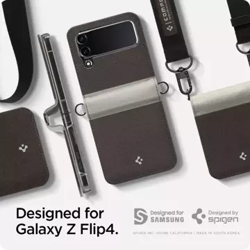 Etui case Spigen Compoty do Samsung Galaxy Z Flip 4 Tan