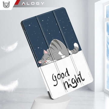 Etui do Lenovo Tab M11 10.95" TB330FU / TB330XU / TB331FC obudowa na tablet Case Alogy Book Cover Sleeping Cat + Rysik