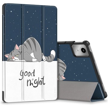 Etui do Lenovo Tab M11 10.95" TB330FU / TB330XU / TB331FC obudowa na tablet Case Alogy Book Cover Sleeping Cat + Szkło + Rysik