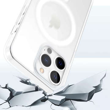 Etui do MagSafe Ultra Slim Alogy do Qi do Apple iPhone 13 Pro Max Przezroczyste + Szkło