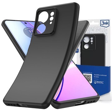 Etui do Samsung Galaxy A33 5G 3mk Matt Case obudowa pokrowiec Czarne matowe plecki