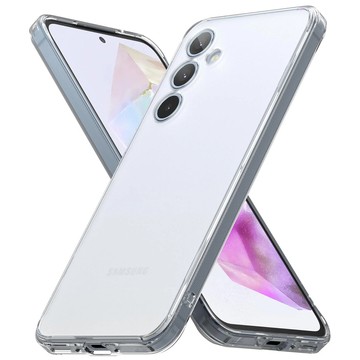 Etui do Samsung Galaxy A35 5G obudowa Case Cover Ringke Fusion Matte Clear matowe przezroczyste plecki + Szkło