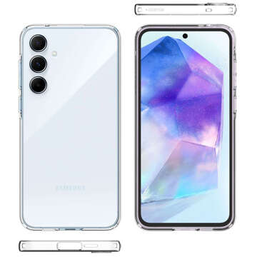 Etui do Samsung Galaxy A55 5G Spigen Liquid Crystal Case obudowa przezroczyste plecki Clear