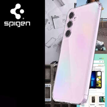 Etui do Samsung Galaxy A55 5G Spigen Ultra Hybrid Case obudowa plecki przezroczyste Crystal Clear
