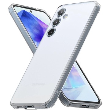 Etui do Samsung Galaxy A55 5G obudowa Case Cover Ringke Fusion Matte Clear matowe przezroczyste plecki + Szkło