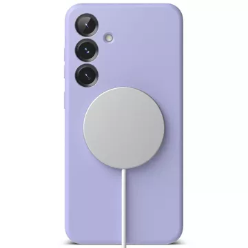 Etui do Samsung Galaxy S25 Lavender Ringke Silicone Magnetic MagSafe