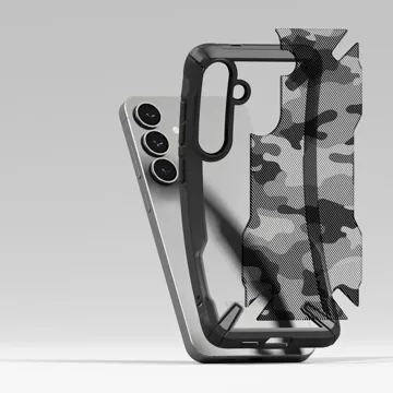 Etui do Samsung Galaxy S25 Plus Camo Black Ringke Fusion X