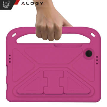 Etui do Samsung Galaxy Tab A9 2023 8.7" X110 / X115 dla dzieci obudowa na tablet Alogy Kids Case Różowe