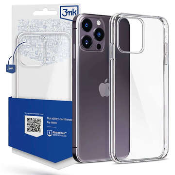 Etui do iPhone 15 Pro 3mk Clear Case plecki przezroczyste