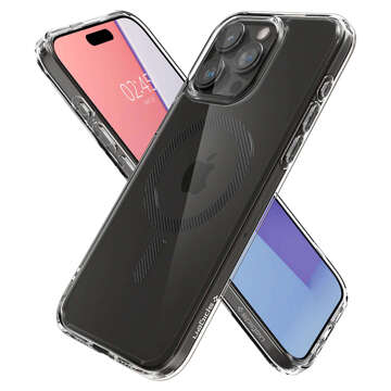 Etui do iPhone 15 Pro Spigen Ultra Hybrid MagFit do MagSafe obudowa ochronna na telefon Carbon Fiber