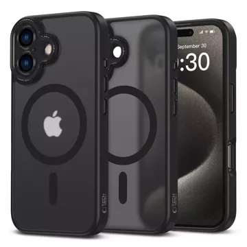 Etui do iPhone 16 MagCam MagSafeCase Cover na telefon Matte Black