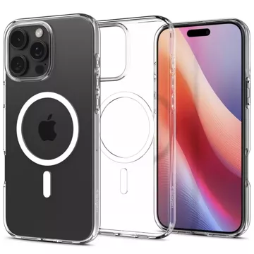 Etui do iPhone 16 Pro Max Spigen Liquid Crystal Mag Magsafe obudowa ochronna na telefon Clear