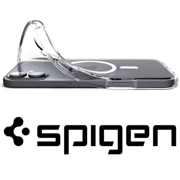 Etui do iPhone 16 Spigen Liquid Crystal Mag Magsafe obudowa ochronna na telefon Clear