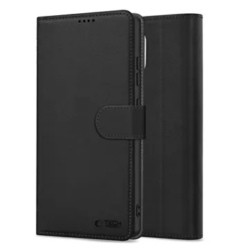 Etui do iPhone 16e Tech-Protect Wallet Matte Black