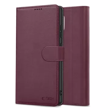 Etui do iPhone 16e Tech-Protect Wallet Mulberry