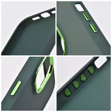 Etui futerał FRAME do Apple iPhone 14 Pro zielony