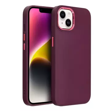 Etui futerał FRAME do Apple iPhone 15 fioletowy