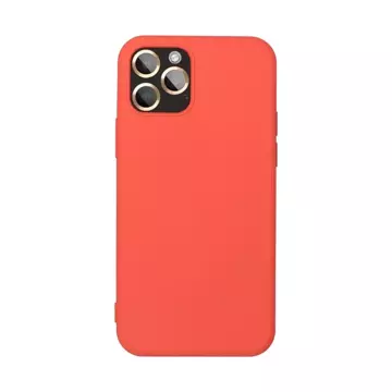 Etui futerał SILICONE do Apple iPhone 15 Pro Max brzoskwiniowy