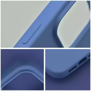 Etui futerał SILICONE do Apple iPhone 15 Pro Max niebieski