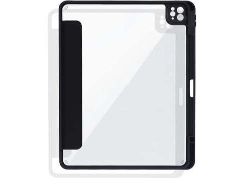 Etui magnetyczne 2w1 Alogy Magnetic Pencil Case do Apple iPad Air 4 2020 / 5 2022 Czarne + Szkło